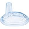 MAM Ugello extra morbido per tazze di apprendimento MAM, in forma asimmetrica, ideale transizione al bicchiere normale, in silicone SkinSoftTM Silicone, anti sgocciolamento, confezione da 2