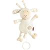 Fehn mini carillon pecora - peluche e aiuto per addormentarsi: Carillon a carica con dolce melodia ninna nanna di Brahms calma in ogni situazione -per neonati e bambini da 0 mesi