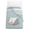 Italbaby 020.1007-003 Completo Lettino da 3 Pezzi Stelline Verde Menta