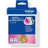 Brother MULTIPACK BROTHER LC527XLVAL 4 CART (BK 3.000pag + C/M/Y 2.000pg) x MFC-J4350DW / MFC-J4550DW - LC527XLVAL
