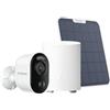 Reolink Bundle Sicurezza con Telecamera WiFi Esterno 4K 8MP Argus 3 Ultra a Batteria con Pannello Solare + Home Hub Mini, Centro di Sicurezza All-in-One con Archiviazione Locale AES-128