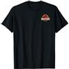 Jurassic Park Embroidered Classic Logo Maglietta