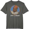 Star Wars Admiral Ackbar It's A Trap Distressed Maglietta