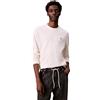 Calvin Klein Lv040em217 LS Waffle Badge Crewnk T