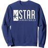 DC Comics Flash Star Labs Logo White Felpa