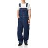 Dickies - DB100 - Salopette da uomo, colore Blu (rinsed indigo blue / indigoblau gewaschen), taglia 42W/32L