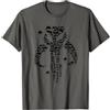 Star Wars The Mandalorian Rifle Ridden Logo Maglietta