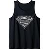 DC Comics Logo DC Superman invecchiato Canotta