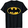 DC Comics DC Batman Logo Classico Invecchiato Maglietta