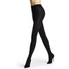 FALKE donna Seidenglatt 80 DEN collant coprenti spessi caldi tinta unita