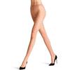 FALKE donna Dot 15 DEN collant filo sottile morbido velati transparenti opachi cintura senza pressione sulla vita punta rinforzata con cucitura morbida motivo fantasia a pois 1 pezzo