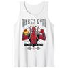 Marvel Deadpool Mercenary Gym No Pain No Gain Canotta