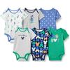 Amazon Essentials Unisex - Bimbi 0-24 Pigiami con Piedi Attillati in Cotone