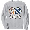 Star Wars R2-D2 BB-8 Droid Heart San Valentino Felpa
