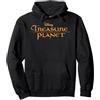 Disney Treasure Planet Title Logo Felpa con Cappuccio