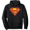 DC Comics Superman Logo Felpa con Cappuccio