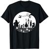 Disney The Nightmare Before Christmas Holiday Silhouette Maglietta