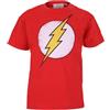 DC Comics Distressed Flash Logo T-Shirt Bambini e Ragazzi