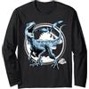 Jurassic World Two Watch Your Back Raptor Maglia a Manica