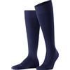 FALKE Lufthansa Travel & Comfort uomo Energizing Cotton calzini lunghi traspiranti cotone compressione forte migliore circolazione sanguigna ideali per viaggiare lunghi periodi di seduta 1 paio