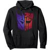 Transformers Decepticon Autobot Split Logo Felpa con Cappuccio