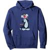 Looney Tunes Sylvester Distressed Felpa con Cappuccio