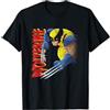 Marvel X-Men Wolverine 90s Animated Series Maglietta