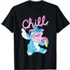 Disney Lilo and Stitch Neon Ice Cream Chill Drip Maglietta