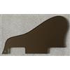Mixiduoad Battipenna per chitarra Gibson ES-335 stile corto (1 strato acrilico oro)