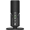 Sennheiser Profile Microfono USB con supporto da tavolo - Design Plug & Play, ideale per podcasting e streaming, capsula condensatore cardioide, cavo USB-C 1,2m - Nero (700065)