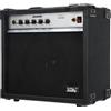 Soundking AK20BA Amplificatore per Basso, 20 Watt (RMS), Speaker da 8 | Controllo volume, Equalizzatore a 4 bande: bassi, medi, alti, presence, Uscita cuffie, Angoli protettivi in plastica robusta