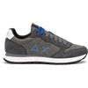 Sun68 Sneakers Uomo Sun68 Tom Nylon Suede Grigio Scuro