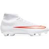 Nike Scarpa da Calcio Uomo Nike Mercurial Superfly 11 Club Multiterreno Bianco Rosso