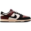 Nike Sneakers Uomo Nike Dunk Low Retro Bordeaux Beige Nero