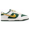 Nike Sneakers Uomo Nike Dunk Low Retro Bianco Verde Giallo
