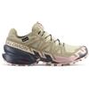 Salomon Scarpa da Trekking Donna Salomon Speedcross 6 Gore-Tex Verde Grigio