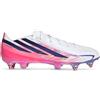 Adidas Scarpa da Calcio Uomo Adidas F50 Hyperfast Elite Terreni Morbidi Bianco Viola Rosso
