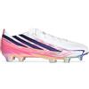 Adidas Scarpa da Calcio Uomo Adidas F50 Hyperfast Elite Terreni Compatti Bianco Rosso Viola