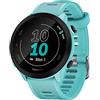 Garmin Forerunner 55, 42mm. Smartwatch GPS per la Corsa, Aqua | Cardio, Piani di allenamento inclusi, VO2max, Allenamenti personalizzati, Connect IQ, Autonomia fino a 2 Settimane