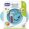 CHICCO (ARTSANA SpA) Chicco Piattino Pappa Calda Azzurro 6 Mesi+ - Il Compagno Ideale per una Pappa Calda