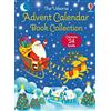 Usborne Advent Calendar Book Collection: Set of 24 Miniature Books + QR Code Sing Along