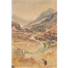 POETOSE PR Chatel Argent and the Val d'Aosta from above Villeneuve - A Poetose Notebook / Journal / Diary (100 pages/50 sheets)