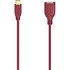 Hama Cavo USB-C-OTG Flexi-Slim, USB 2.0, 480 Mbit/s, Chilli Pepper, 0,15 m