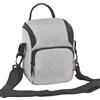 FOSOTO Compact Shoulder Bag for Canon PowerShot SX620 SX730 SX540 G7X Camera, Panasonic TZ90 TZ70 TZ80, Gray, Compact