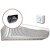 TECNOSYSTEMI 12450090 Barriera d'Aria con Motore Centrifugo ad Aspirazione Centrale con Batteria ad Acqua Calda AirFor3 - 1000