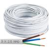 No Brand Cavo Elettrico in PVC Multipolare FROR 3x2,5 mmq per Climatizzatori