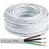 No Brand Cavo Elettrico in PVC Multipolare FROR 4x1.5 mmq per Collegamento Unità Esterne ed Interne