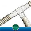 ArtiPlastic 0025GT Giunto a T Idoneo per Convogliare 2 Scarichi Condensa