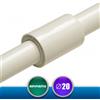 ArtiPlastic 2002MR Manicotto per Tubo Rigido Scarico Condensa - Diametro 20 mm