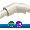 ArtiPlastic 2003AR Connettore Angolare a 135° per Tubi Rigidi Scarico Condensa - Diametro 20 mm